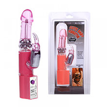 Vibrador Rabbit com Esferas Internas, Estimulador Coelho Roxo