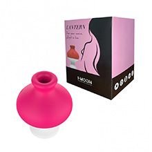 Sugador de Clitóris em Silicone (Toque Aveludado) Recarregável com 7 Modos de Sucção Pink
