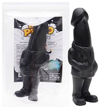 P�nis em TPE ExecuPinto 17,5 x 4,5cm Preto