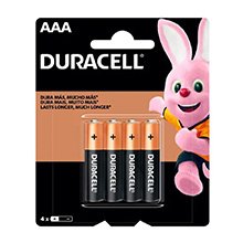 Pilha Alcalina Duralock AAA Dura Mais Duracell 4 Unidades