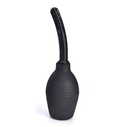 Foto do Produto Ducha Higiênica Íntima 310ml Tubo Curvado Preta