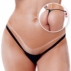 Calcinha String Micro Fio Dental Sensual Sexy Básica em Poliamida sem Regulagem Preto