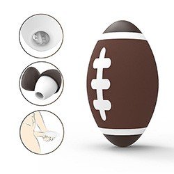 Foto do Produto Masturbador Masculino em TPR e Pl�stico com Textura Interna Rugby Football Marrom