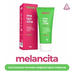 Gel Vibrador Líquido Beijável Amoracita - Sabor Melancia 10ml
