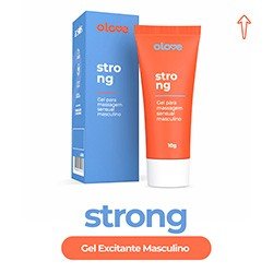 Gel Masculino Strong - Excitante e Intensificador de Ereção 10ml