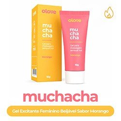 Gel Excitante Unissex Muchacha - Beijável Sabor Morango 10ml