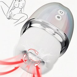 Foto do Produto Vibrador para Clit�ris Recarreg�vel com 9 Pulsa��es/Vibra��es/Movimentos de L�ngua Branco