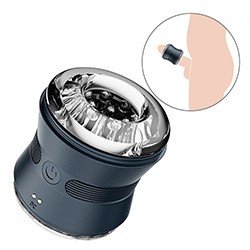 Masturbador Masculino Disfarçado Recarregável em ABS e Silicone com 10 Vibrações Warrior Azul