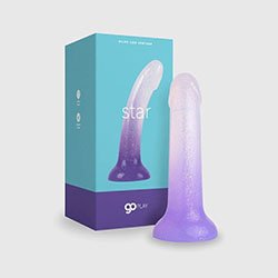 Foto do Produto Dildo em Silicone Flex�vel com Ventosa Play Star 16,6 x 3,6cm Lil�s
