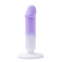 Foto do Produto Plug Anal em Silicone (Toque Aveludado) Reto com Glande e Ventosa 14,8 x 2,9cm Lil�s