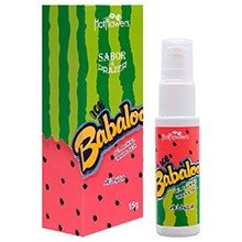 Foto do Produto Vibrador Líquido Beijável Babaloo Vibra e Gela Melancia 15g