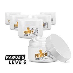 Leve 6, Pague 5: Lubrificante para Fisting Base de Água com Óleo Coco PowerLub 250g