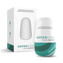 Masturbador Masculino Hand Control Branco