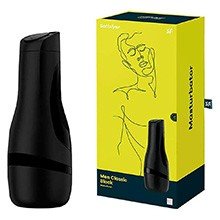 Masturbador Masculino Disfarçado Lanterna em Cyberskin com Regulador de Pressão Men Classic Black