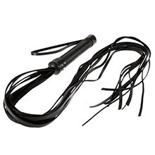 Foto do Produto Flogger Longo de Courvin com 9 Tiras 90 cm