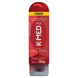 Foto do Produto Lubrificante Íntimo K-Med Hot que Esquenta 50g