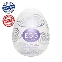 Masturbador Masculino Tenga EGG Cloudy (O Original Japonês) - Hard Boiled: Sensações Fortes