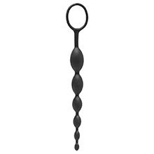 Plug Anal Massageador Sensation Longo em Silicone 19 x 2,5cm