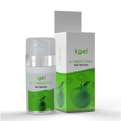 Foto do Produto Gel Vibrador Líquido com Aquecimento K-Vibraciones Aroma de Maçã Verde 15ml