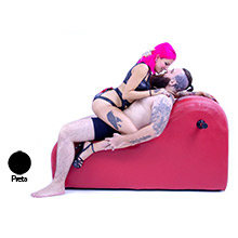 Móvel BDSM Puff Star com Punho Preto