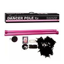 Pole Dance com Kit para Striptease Rosa