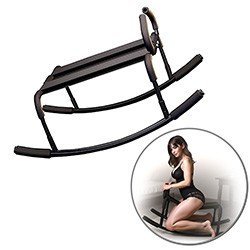 Cadeira Erótica com Movimento de Balanço e Apoio de Mão - Suporte para Posições Sexuais